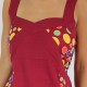 Robe Coton Bordeau Taille L