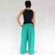 Pantalon Coton Vert léger Taille Unique 