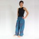 Pantalon Coton Bleu Taille unique