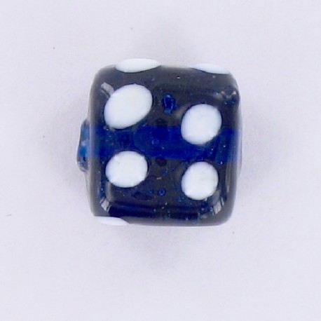 perle cube bleu Inde