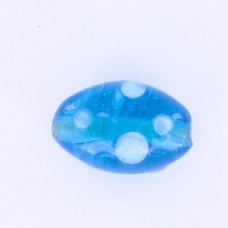 perle indienne olive bleue