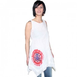 Tunique indienne Tie and Dye Taille s-m