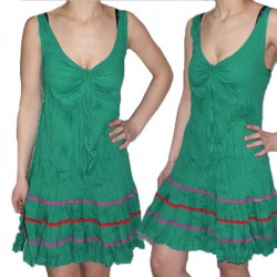 Robe courte lègere en coton