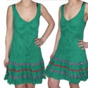 Robe courte lègere en coton