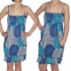 Robe smockée courte coton Taille Unique