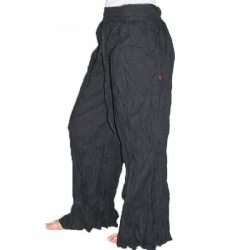 Pantalon indien coton noir