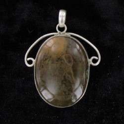 Pendentif indien argent