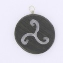 Pendentif indien Bois Rond Celtic