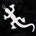 Pendentif indien en Os "Lézard"