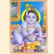 Bébé Krishna poster