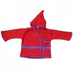 Top Lutin Polaire Enfant Rouge & Bleu