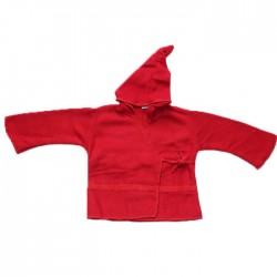 Top Lutin Polaire Enfant Rouge