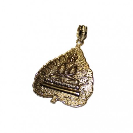 Pendentif Bouddha Feuille