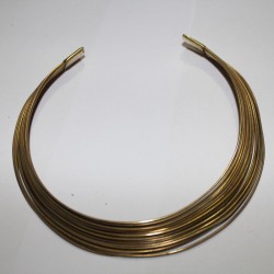 Collier Indien Rond Doré