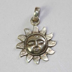 Soleil Maharaja pendendif indien argent