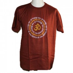 TShirt coton indien "Aum Mantra"