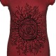 T-Shirt Coton Femme "Mandala Foret" S/M