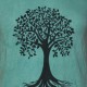 T-shirt femme en coton "Arbre" S/M