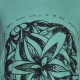T-Shirt L/XL Femme "Mandala Mantra"