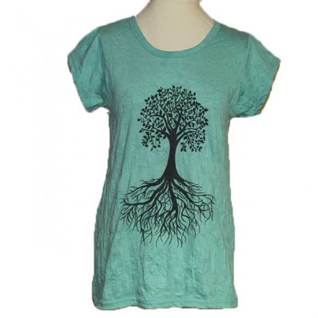 T-shirt femme en coton "Arbre" L/XL