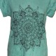 T-Shirt Coton Femme "Mandala" L/XL