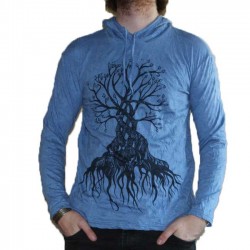 TShirt Coton Manche Longue Taille S Arbre de vie