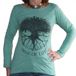 T-Shirt Femme Taille S/M Arbre de vie