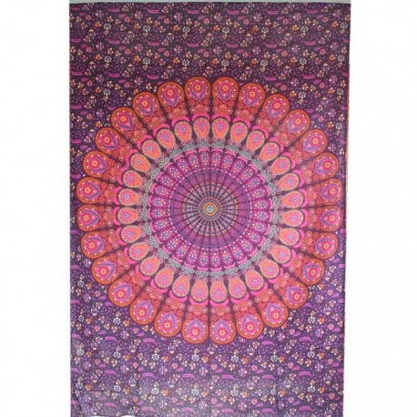 Tenture Mandala Coton Inde