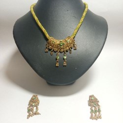 Collier indien et boucles Oreilles Bollywood