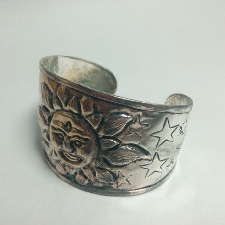 Bracelet Ashwini Indien Métal Blanc