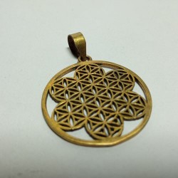 Pendentif indien Fleur de Vie
