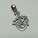 Pendentif Argent Aum