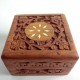 Coffret Indien en Bois sculpté