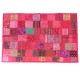 Tenture Patchwork broderie indienne Rajasthan Inde