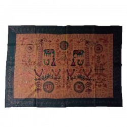 Broderie indienne rectangle