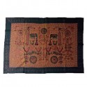 Broderie indienne rectangle