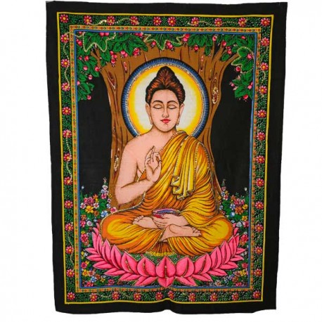 Tenture divinité Bouddha