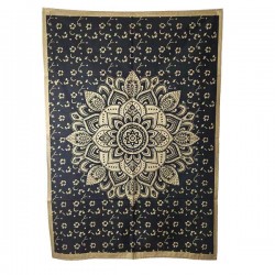 Petite Tenture indienne Mandala Fleur