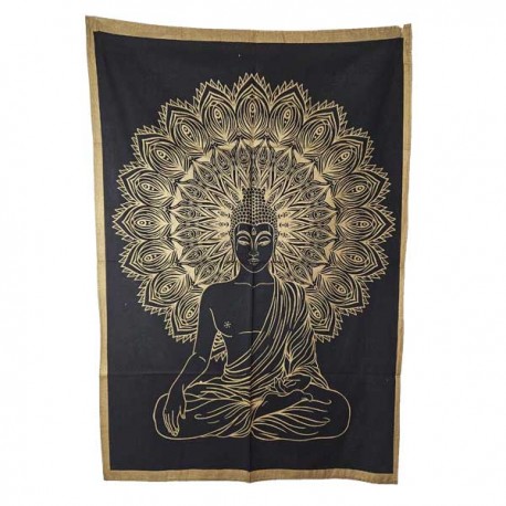 Petite Tenture indienne Bouddha