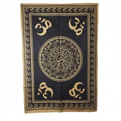Petite Tenture indienne Aum & Mandala