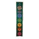 Tenture indienne 7 Chakras Vert