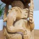 Statue Ganesh en bois fait main