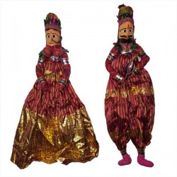 Poupée marionnette du Rajasthan