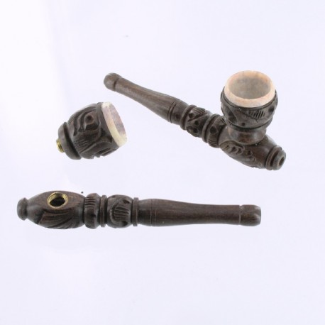 pipe en bois 10 cm Inde