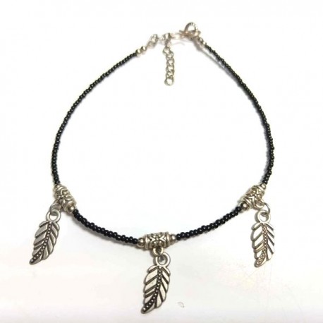 Chaine de Cheville Indienne Feuille