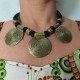 Collier Indien 3 Ronds dorés