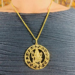 Chaine & Pendentif indien - Ganesh