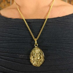 Pendentif et Chaine indienne - Ganesh