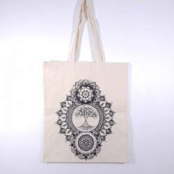 Sac indien Toile coton - Arbre Mandala