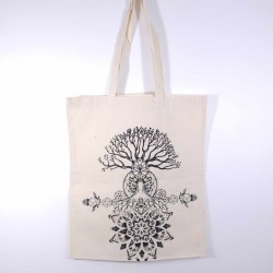 Sac indien Toile coton - Arbre 7 Chakras